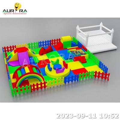 China Kids Carnival Colors Pastel Foam Indoor Soft Play Equipment Customized Color for sale