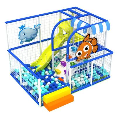 China Ocean Theme Kids Indoor Playground Equipment Customizable Size zu verkaufen