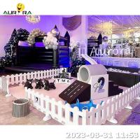 Quality Waterproof Inflatable Soft Play Equipment Indoor Play Area Day Care Center Children Black White for sale