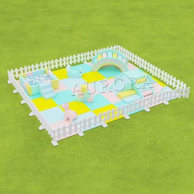 China Outdoor Soft Play Equipment Toddlers Soft Play Set Foam Cheap Indoor Playground for sale