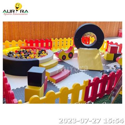 China Negro Rojo Niños Indoor Soft Play Bebé Bloques de escalada Soft Play Eléctrico Soft Play en venta