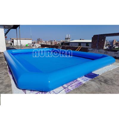 China Outdoor-Familie aufblasbares Schwimmbad Für Wasserspiel PVC Spielzeug Pool zu verkaufen