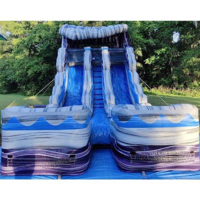 China Inflatable Water Slides For Sale Australia Double Sides Water Slide Inflatable en venta