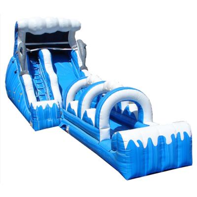 China Play Center Giant Inflatable Water Slide For Adult Inflatable Sliding for sale