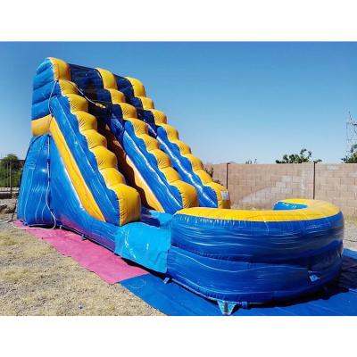 China Pool Slide Water Slides Backyard Adult Kids Commercial Inflatable Water Slides en venta