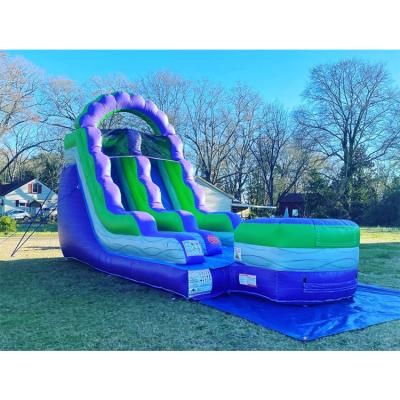 中国 Slip Best Price Water Inflatable Slides For Sale Inflable Wet Dry Pool Water Slide 販売のため