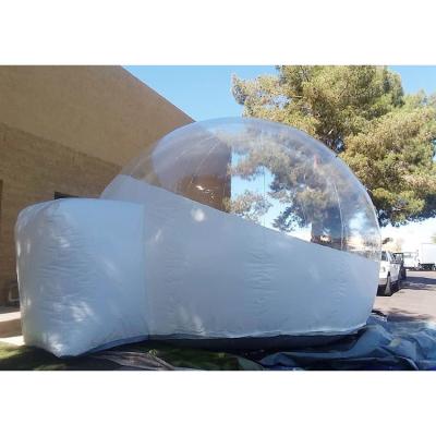 中国 Inflatable Bubble Camping Tent With Tunnel Outdoor Tent inflatable bubble tent 販売のため