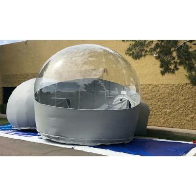 Китай Customized Bubble Dome Tent Inflatable with Tunnel Airtight and Portable Available продается