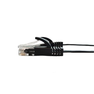 China Color modificado para requisitos particulares conector plano del cable RJ45 de la red del PVC del cordón de remiendo de Cat6 Utp en venta