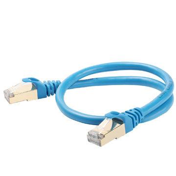 China 100MHz Cat5e SFTP Fast Speed Patch Cord Cable Doule Shield OEM Service for sale