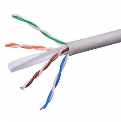 China 250MHz Bare Copper UTP Ethernet Cable Cat 6 305M Roll 23AWG Long Life for sale