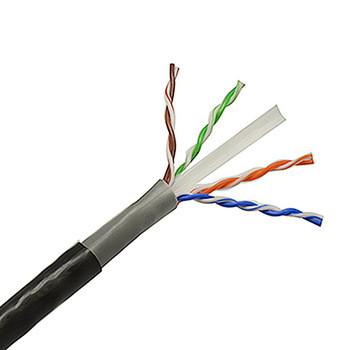 China PVC Jacket Lan 4 Pair Cable , Utp Cat 6 Outdoor 23AWG With Fluke Pass for sale