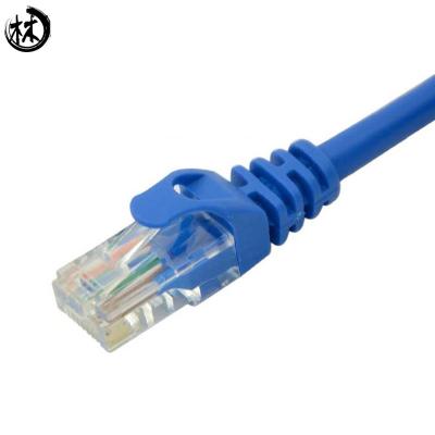 China 24AWG/8 Computer Patch Cable , Cat6 Cable Patch Cord 6.2mm±0.01mm Outer Jacket for sale