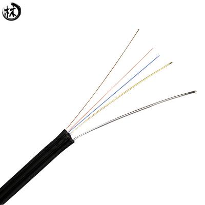 China Kico Outdoor Fiber Optic Patch Cord 1/2/4 Core FRP / Steel Wire FTTH Drop for sale