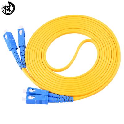 China 5M SC/UPC-SC/UPC Fiber Optic Ethernet Cable Good Durability For Telecommunication for sale