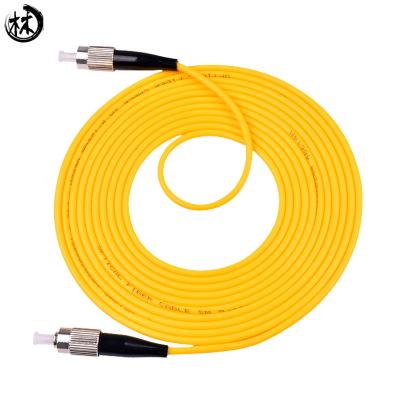China Yellow 3 Meter Upc Fc Sc Patch Cord , Fiber Optic Drop Cable Fc-Fc Custom Lengths for sale