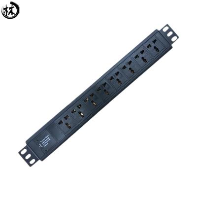 China Industrial PDU Power Socket Aluminum Alloy Shell BS 10A Plug Cable Length 2m for sale