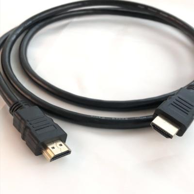 China OEM Twisted HDTV Cable 1.5m 2m Golden Plated Supports Ethernet 3D 4K for sale