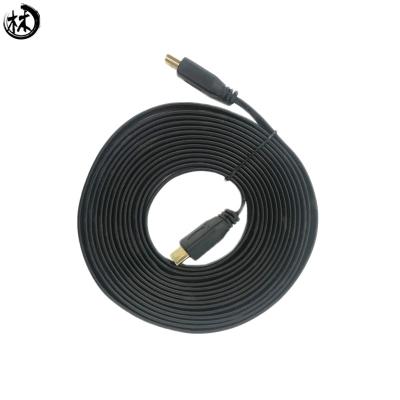 China High Speed 5m  Flat  HDTV 2.0 Cable male to male support 4k*2k for sale