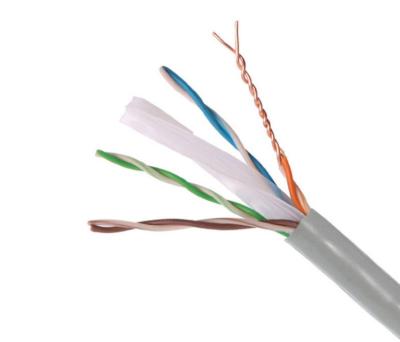 China Fast Speed UTP Cat6 Utp Network Cable , Cat6 External Cable 305m PVC Inner for sale