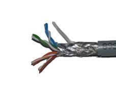 Китай E- Яркая защищаемая медь кабеля СТП сети КАТ6 СФТП крытая чистая для кабельной системы продается