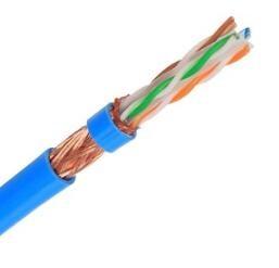 China Frequency 1-250MHz UTP Network Cable 23AWG Twisted Pair Connector 0.58mm for sale