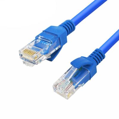 China Blue T568B T568B Cca Utp Rj45 0.5m Patch Cord Cable for sale