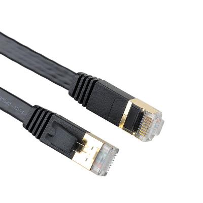 China 4 Pairs Flat 24awg SFTP 1m 2m 3m Cat6 Patch Cord Cable for sale