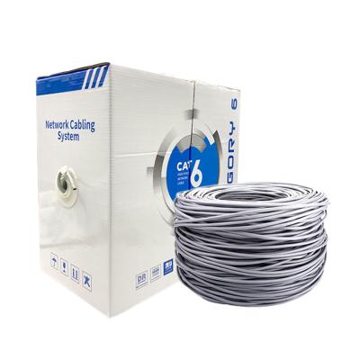 China OEM 4 Pairs 24awg 305m Box UTP Lan CAT6 Network Cable for sale