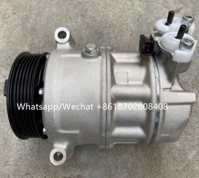 China PXE16 Auto Ac Compressor for Jaguar Land Rover OEM : DH23-19D629-AA / 8W83-19D629-AC / 8w83-19d629-ad  6PK 12V 110MM for sale