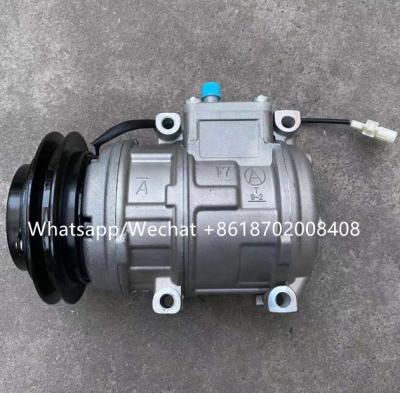 China 10PA17C Auto Ac Compressor  for Toyota Land Cruiser  OEM :  88310-60720 / 447100-3370  1PK 12V 133MM for sale