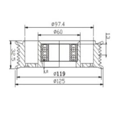 China Sitzende Kompressor-Kupplung Wechselstrom-13 10S15C für TOYOTA D4D 119mm 7PK zu verkaufen