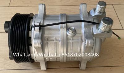 China TM16 Bus Air Conditioning Parts 12V Clutch 8PK Multi Groove bus ac compressor for sale