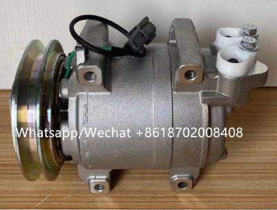China DKS15D 135MM Auto Ac Compressor 1PK 24V For Hitachi Crane Grua for sale