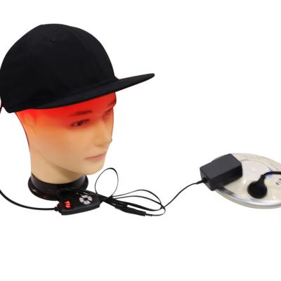 중국 660nm 850nm 적색 레이저 헬멧, 가지고 다닐 수 있는 적신호 모자 모발 성장 판매용