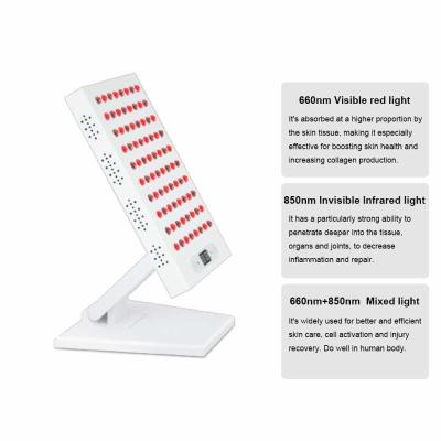 China Home Red Light Therapy Device 400W 80pcs LED Customized 660nm 850nm for sale