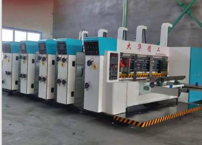 China 120pcs / Min Corrugated Box Printing Machine ISO for sale