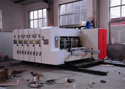 China Máquina de impressão cortada 3 cores 120pcs/min de Machine Corrugated Box da impressora à venda
