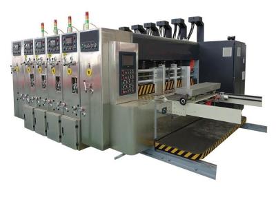 China 130pcs/min 3 Color Flexo Printing Machine For Corrugated Box Making Plant for sale