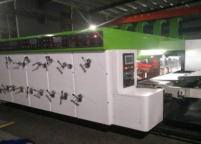 China Fully Automatic Lead Edge Feeder Flexo Die Cut Printing Machine 160pcs/min for sale