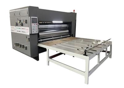 China Semi Auto Die Cut Printer Machine For Carton Manufacturing Plant for sale