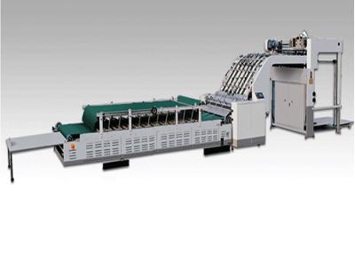 Китай Рифленая машина для производства бумажных ламинатов 100pcs/min каннелюры коробки цвета коробки полноавтоматическая продается