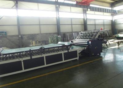 China Vacuum 100pcs/Min Corrugation Paperboard Flute Lamination Machine Semi Automatic for sale