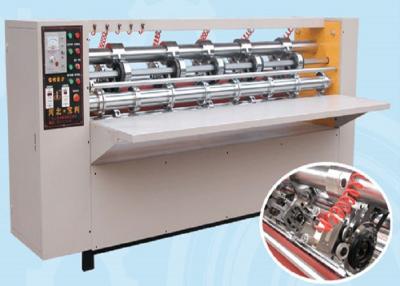 China ISO Thin Blade Slitter Scorer Machine 2200mm 4 Blade 6 Lines for sale