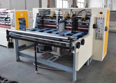 China Corrugated Paperboard 1800mm Thin Blade Slitter Scorer Machine Automatic Belt Feeder for sale