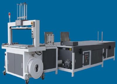 China 1200mm Automatic Carton Strapping Machine PP Hot Fusion Easy Operation for sale