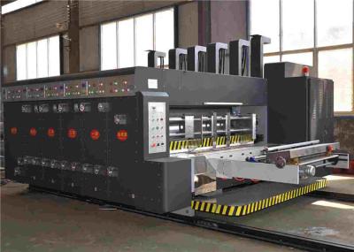 China el color 6 acanaló la máquina de la fabricación de impresión de Flexo Slotter de la impresora de la caja en venta