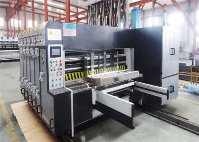 Китай Рифленая коробка коробки делая печатную машину вырезывания плашки Flexo полно автоматический продается