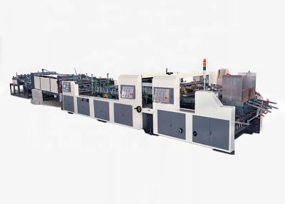 China 160 meter/min Carton Box Folder Gluer Machine Semi Automatic Folder Gluer Machine for sale