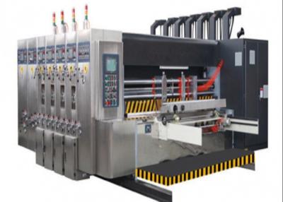 China alta velocidade da cartonagem da caixa de Slotter Machine Corrugated da impressora de 18kw Flexo à venda